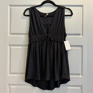 Free People pullover sleeveless cardigan vest